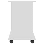 Computer Desk White 80x50x75 cm Engineered Wood