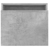 Coffee Table Set Concrete Grey 100x48x40 cm Engineered Wood - 45-Degree Angle