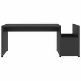 Coffee Table Grey 90x45x35 cm Engineered Wood