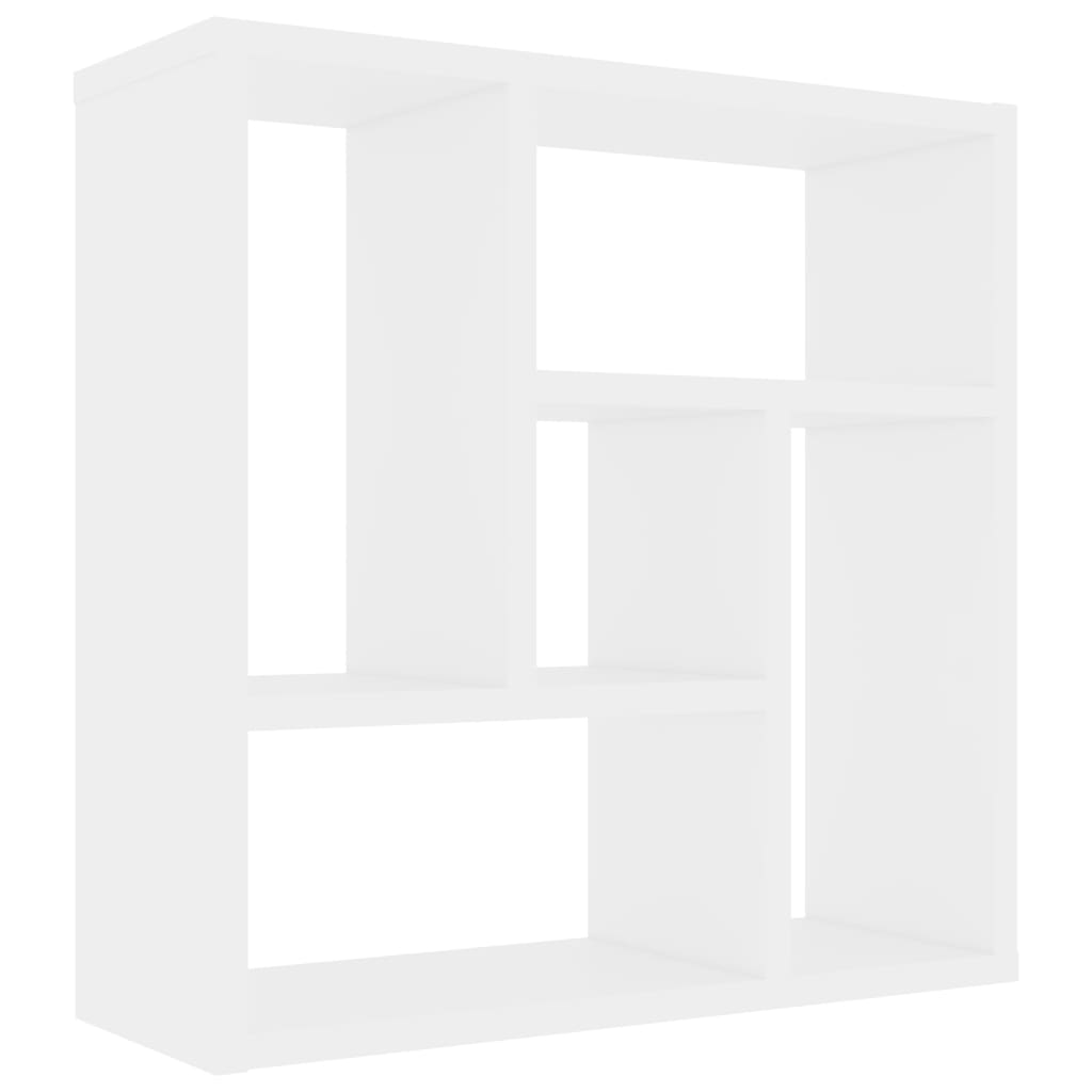 Wall Shelf White 45x16x45 cm Engineered Wood