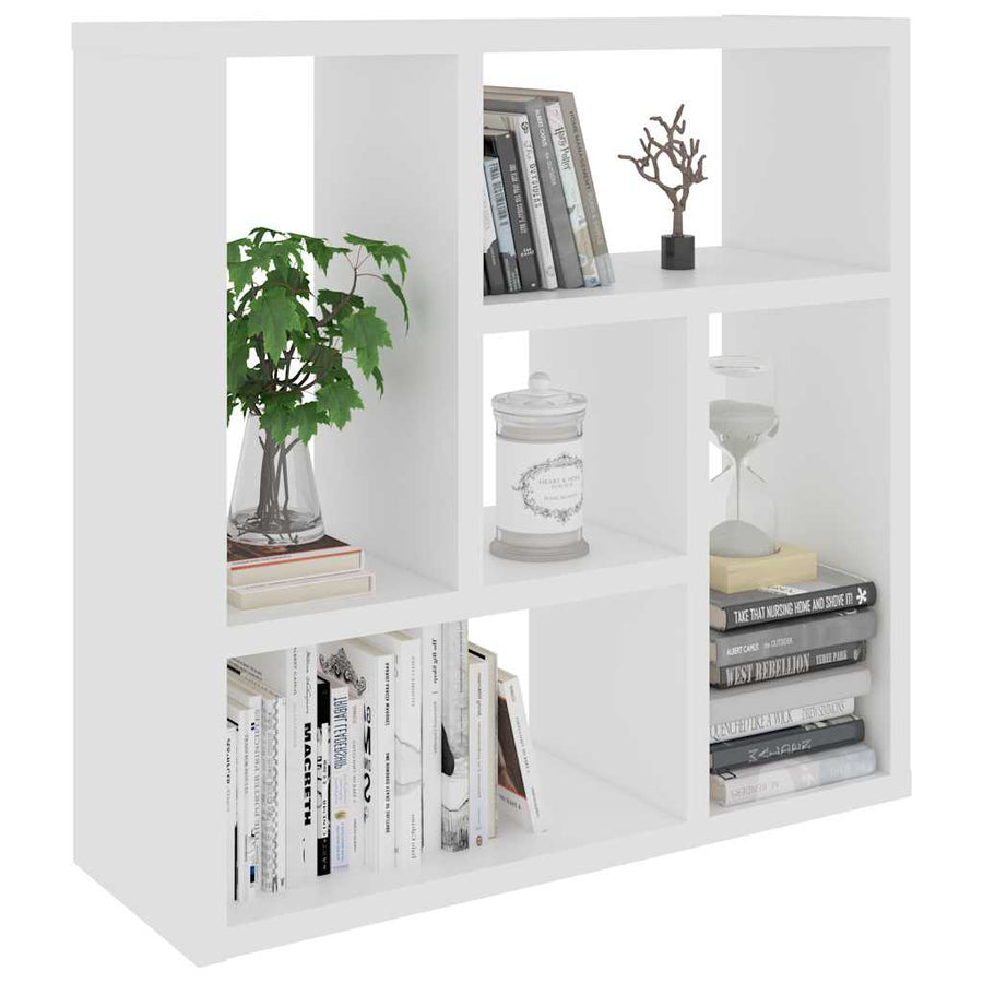 Wall Shelf White 45x16x45 cm Engineered Wood