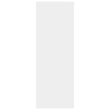 Wall Shelf White 45.1x16x45.1 cm Engineered Wood - 45-Degree Angle