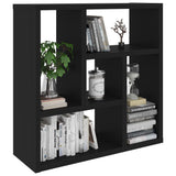 Wall Shelf Black 45x16x45 cm Engineered Wood