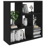 Wall Shelf Black 45x16x45 cm Engineered Wood