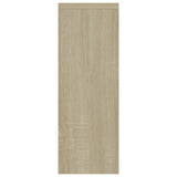 Wall Shelf Sonoma Oak 45.1x16x45.1 cm Engineered Wood