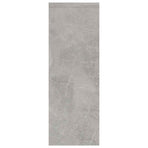 Wall Shelf Concrete Grey 45x16x45 cm Engineered Wood