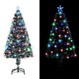 Pre-lit Christmas Tree with Stand 120 cm 135 Branches