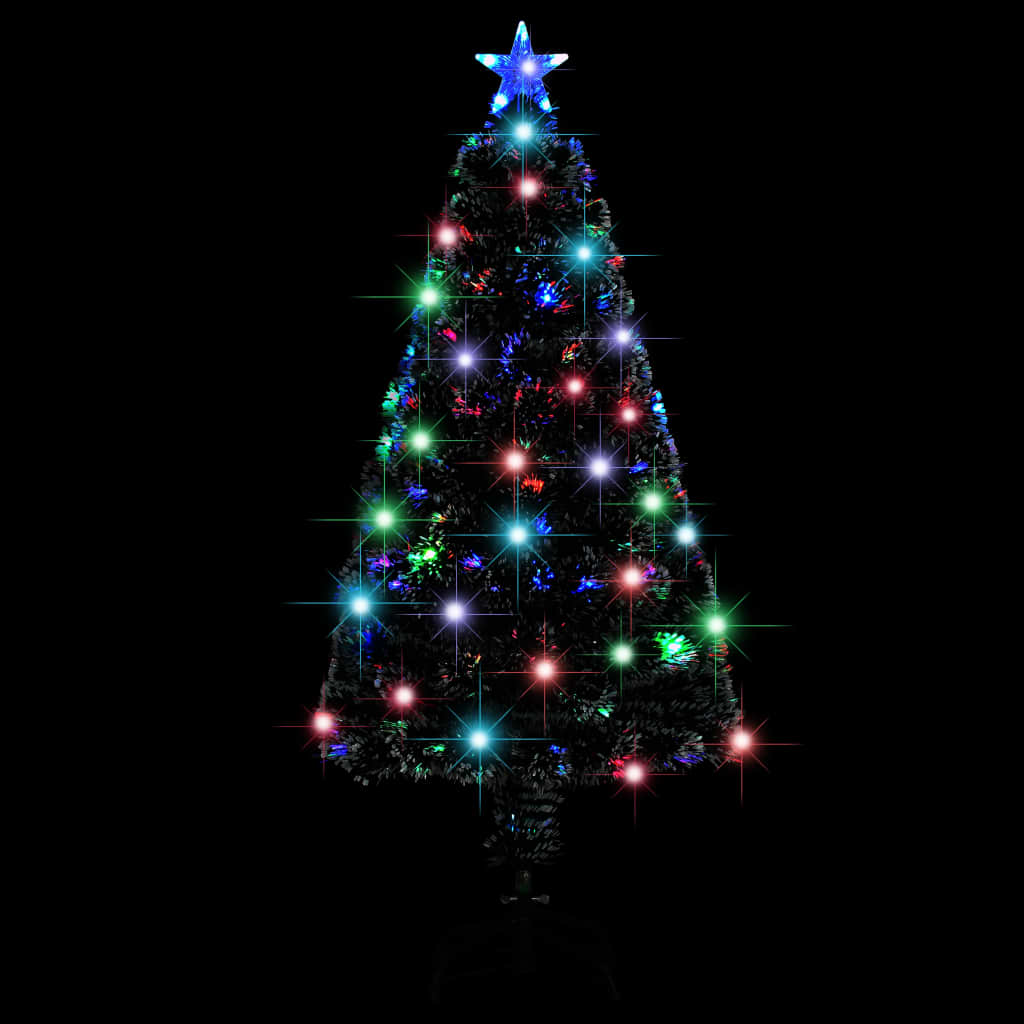 Pre-lit Christmas Tree with Stand 120 cm 135 Branches