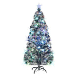 Pre-lit Christmas Tree with Stand 180 cm 220 Branches