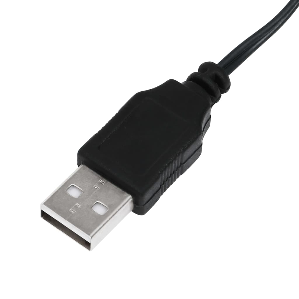 Christmas Arch with LED Lights Black 90 cm PVC