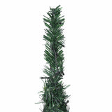 Pop-up String Artificial Pre-lit Christmas Tree Green 210 cm - 45-Degree Angle