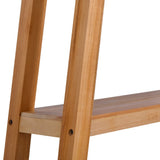 Console Table 120x30x75 cm Solid Mahogany Wood - Rear View