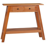 Console Table 90x30x75cm Solid Mahogany Wood