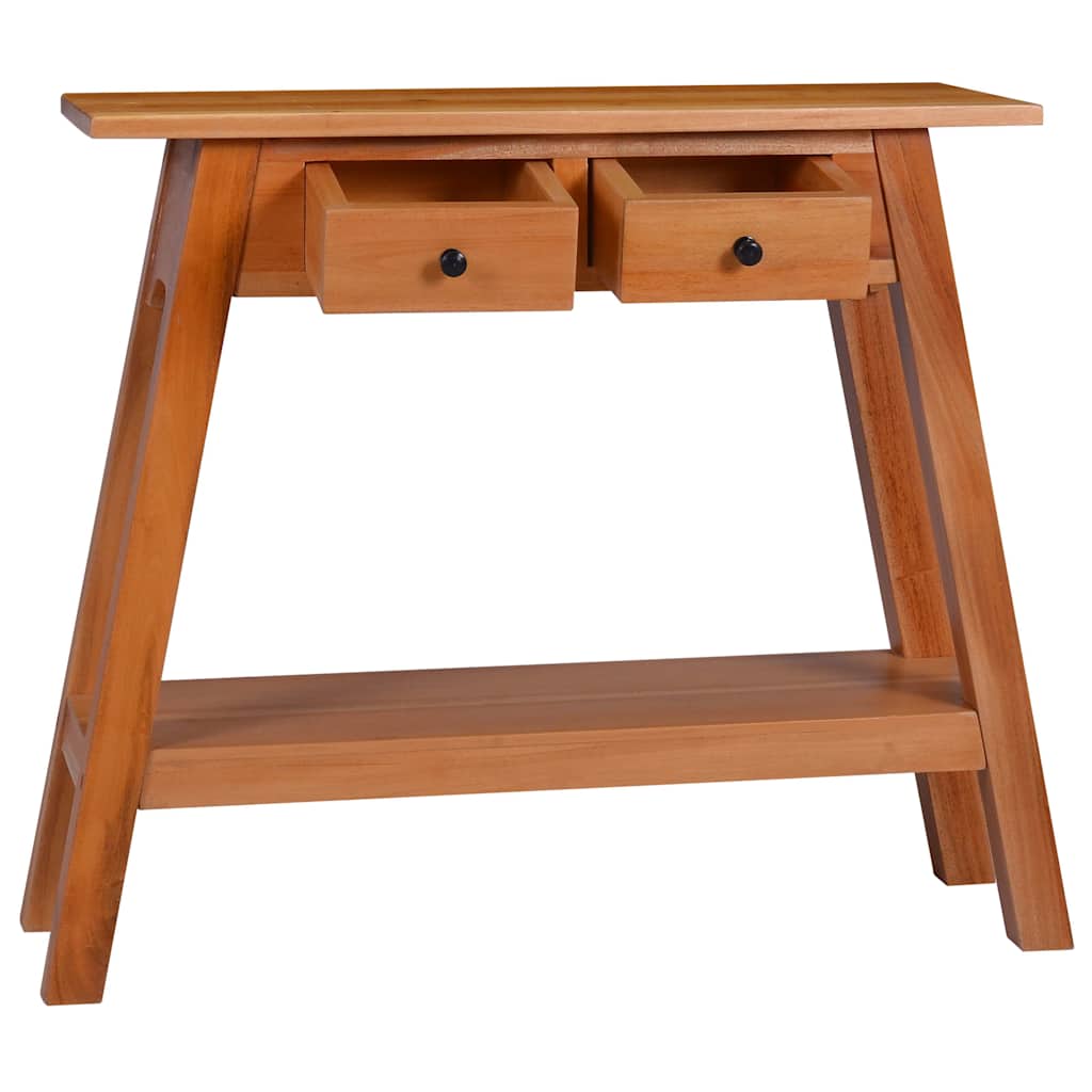Console Table 90x30x75cm Solid Mahogany Wood