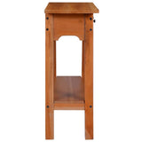 Console Table 90x30x75cm Solid Mahogany Wood