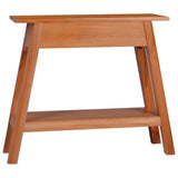 Console Table 90x30x75cm Solid Mahogany Wood - 45-Degree Angle