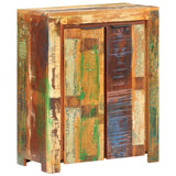 Sideboard 59x33x75 cm Solid Reclaimed Wood - Close-Up Angle