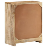 Sideboard 59x33x75 cm Rough Mango Wood - Top-Down View