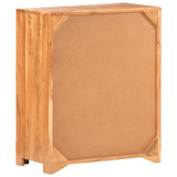 Sideboard 59x33x75 cm Solid Acacia Wood - Top-Down View