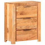 Sideboard 59x33x75 cm Solid Acacia Wood - Extra Image