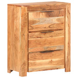 Sideboard 59x33x75 cm Solid Acacia Wood