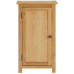 Cupboard 45x32x85 cm Solid Oak Wood