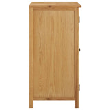 Wardrobe 76x52x105 cm Solid Oak Wood - Top-Down View
