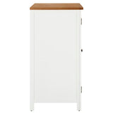 Wardrobe 76x52x105 cm Solid Oak Wood