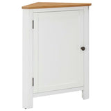 Corner Cabinet 59x45x80 cm Solid Oak Wood