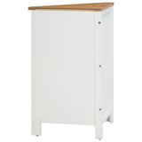 Corner Cabinet 59x45x80 cm Solid Oak Wood - 45-Degree Angle