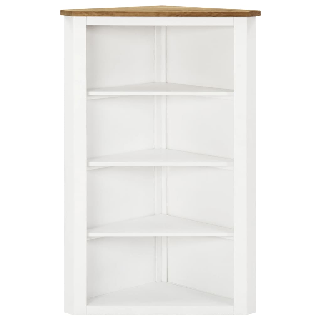 Corner Cabinet 59x36x100 cm Solid Oak Wood