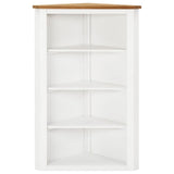 Corner Cabinet 59x36x100 cm Solid Oak Wood