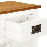 Wine Cabinet 72x32x90 cm Solid Oak Wood - Low Angle