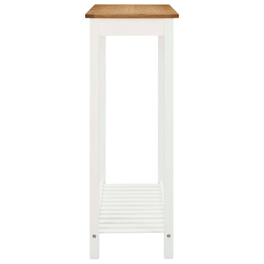Bar table 100x40x110 cm Solid Oak Wood