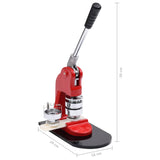 Badge Maker Machine with Circle Cutter 58 mm - Extra Image