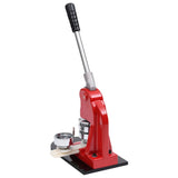 Badge Maker Machine with Circle Cutter 37 mm - Top-Down View