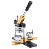 Badge Maker Machine with Circle Cutter Rotate Punch 44 mm - Front View