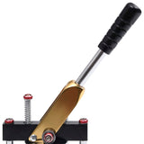 Badge Maker Machine with Circle Cutter Rotate Punch 37 mm - Rear View