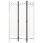 3-Panel Room Divider White 120x180 cm
