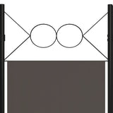 3-Panel Room Divider Anthracite 120x180 cm - 45-Degree Angle