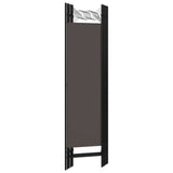 5-Panel Room Divider Anthracite 200x180 cm - Top-Down View