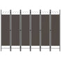 6-Panel Room Divider Anthracite 240x180 cm
