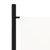 3-Panel Room Divider White 150x180 cm - 45-Degree Angle