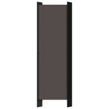 5-Panel Room Divider Anthracite 250x180 cm - Top-Down View