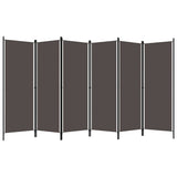 6-Panel Room Divider Anthracite 300x180 cm