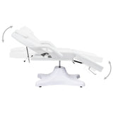 Massage Table White 180x62x(86.5-118) cm - Side View