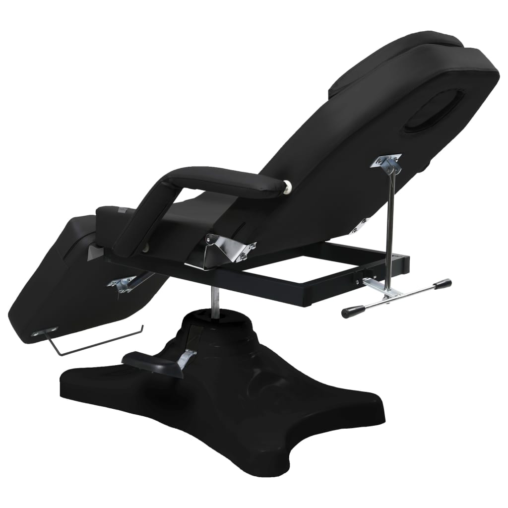Massage Table Black 180x62x(86.5-118) cm