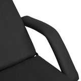 Massage Table Black 180x62x(86.5-118) cm