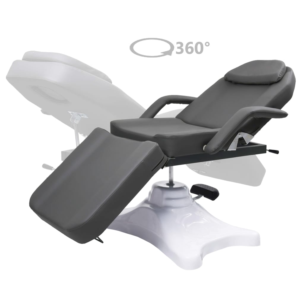 Massage Table Grey 180x62x(86.5-118) cm