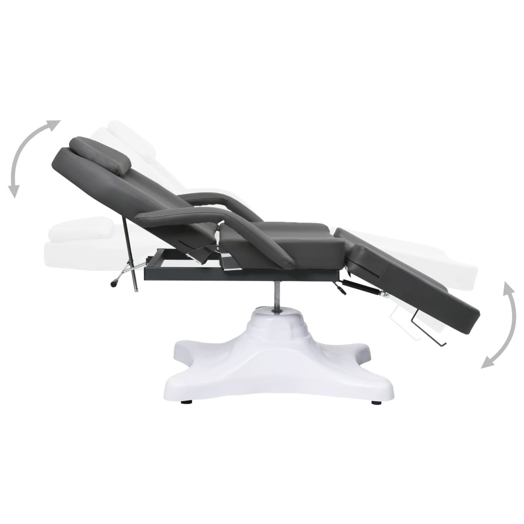 Massage Table Grey 180x62x(86.5-118) cm